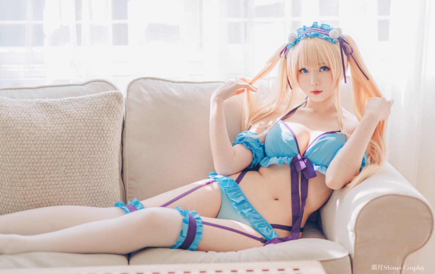 霜月shimo-英梨梨睡衣[17P/173MB]预览图 2