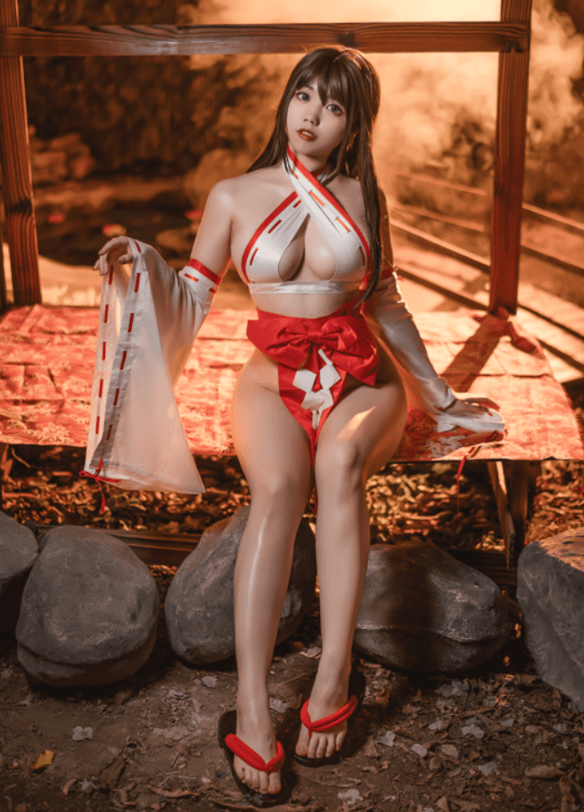 啊日日_Ganlory NO.007 绳与巫女 [35P-342MB]