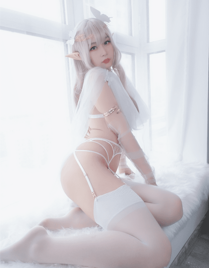 白银81-纯白精灵[45P/77MB]预览图 2