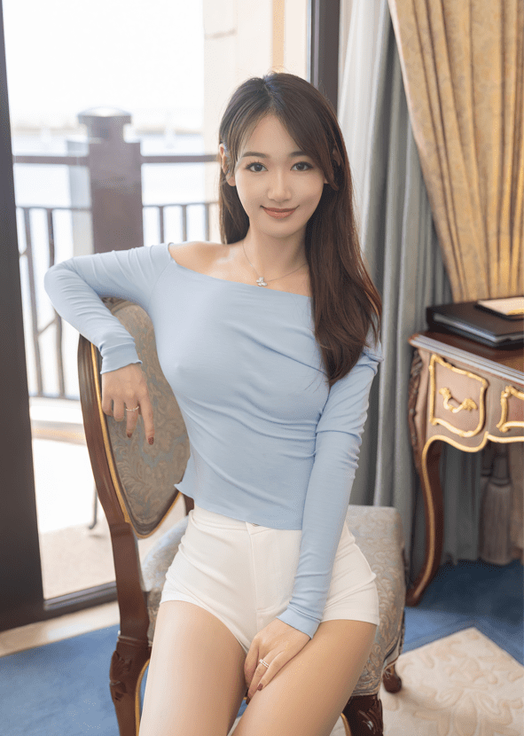 [XiuRen秀人网] 2021.06.16 No.3549 唐安琪 短A性感白短裤与极致朦胧丝袜 [86+1P 805M]