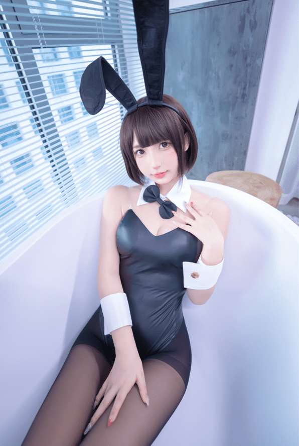 神楽坂真冬 – NO.085 宅男福利兔女郎与钢管《バニーバブル》[150P2V-828MB]预览图 2