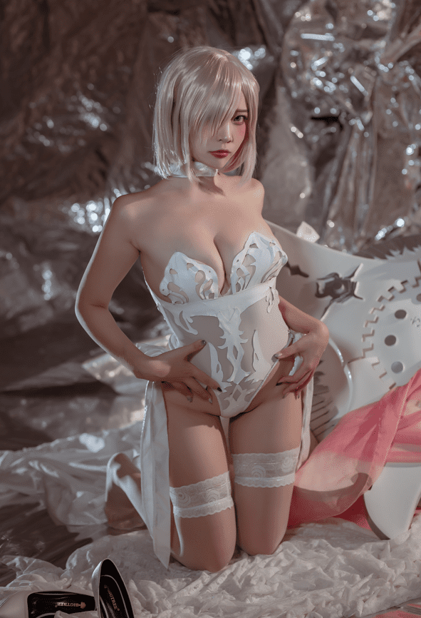 二佐Nisa–NO.110玛修婚纱[42P-653MB]预览图 2