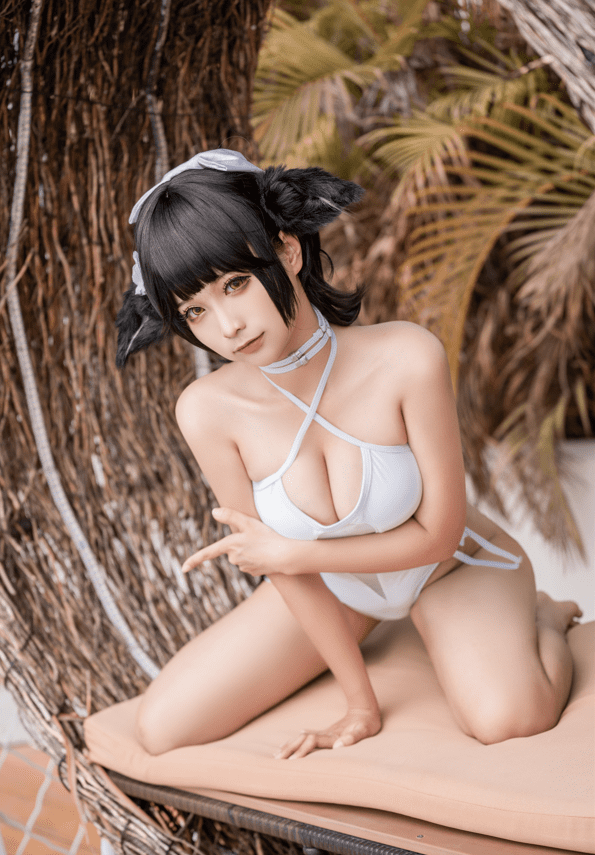 蠢沫沫–NO.142 高雄 獒泳装[40P-754MB]