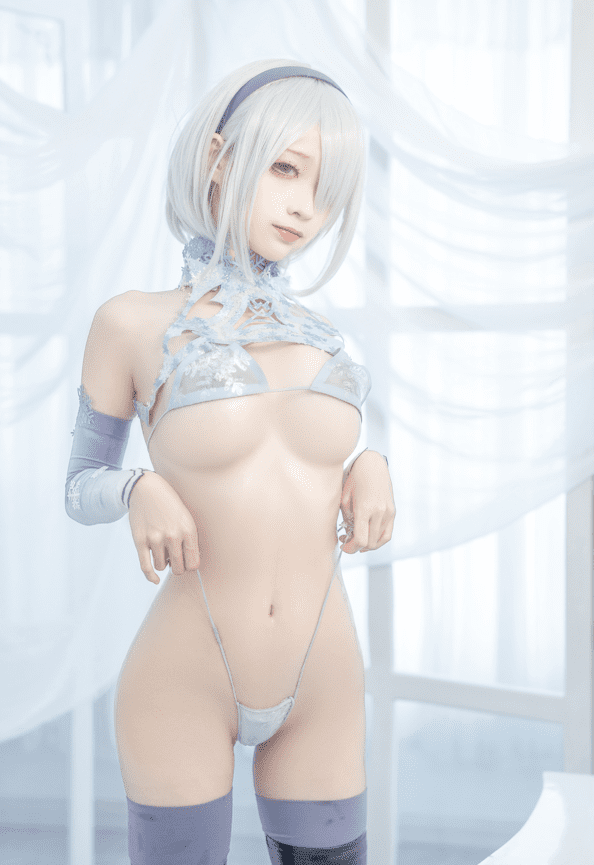 蠢沫沫–NO.147 2B-冰雪 [35P-301MB]预览图 3