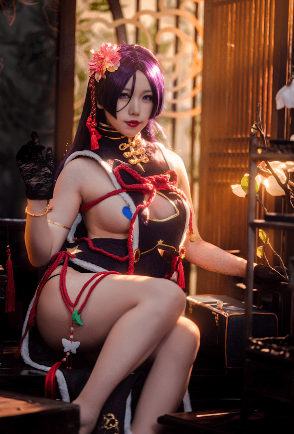 一北亦北 – NO.17 奶光新春旗袍 [42P1V-540MB]预览图 2