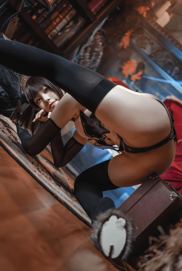 蜜汁猫裘 – NO.080 羊蹄魅魔 [50P-1.09GB]预览图 2