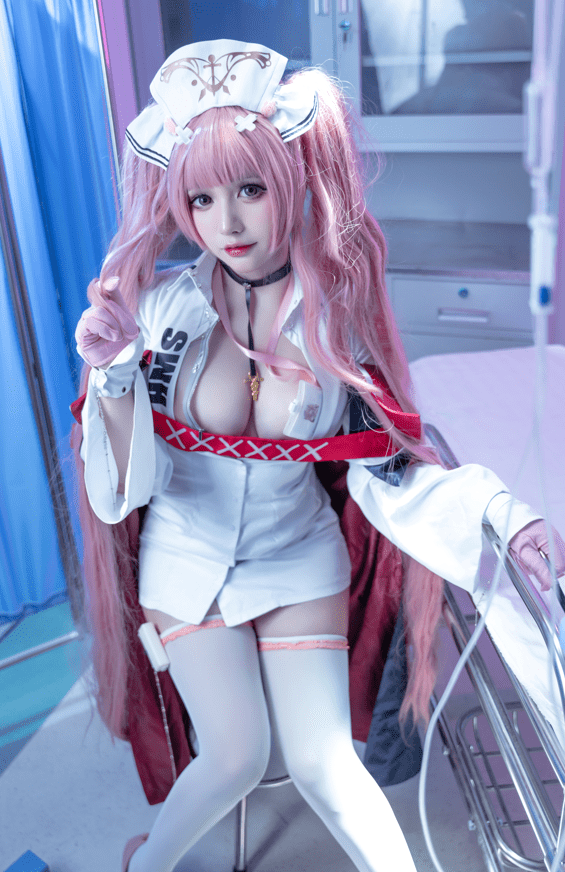 Shiroi_白井茶茶 – NO.01 碧蓝航线 英仙座护士 [39P-459MB]预览图 2