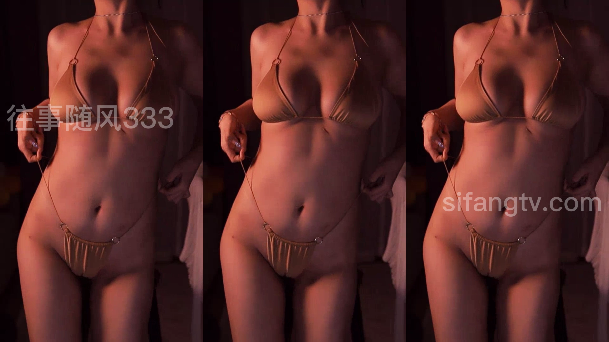 斗鱼-七哥张琪格 定制 比基尼[1V-542MB]预览图 2