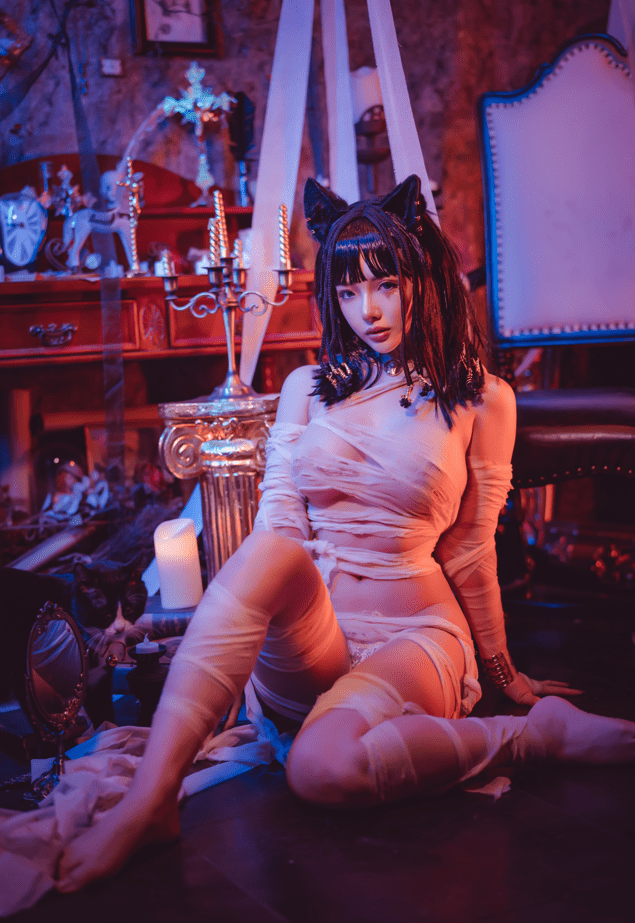 雯妹不讲道理 – NO.69 4月舰长《木乃伊》[36P-507MB]预览图 2