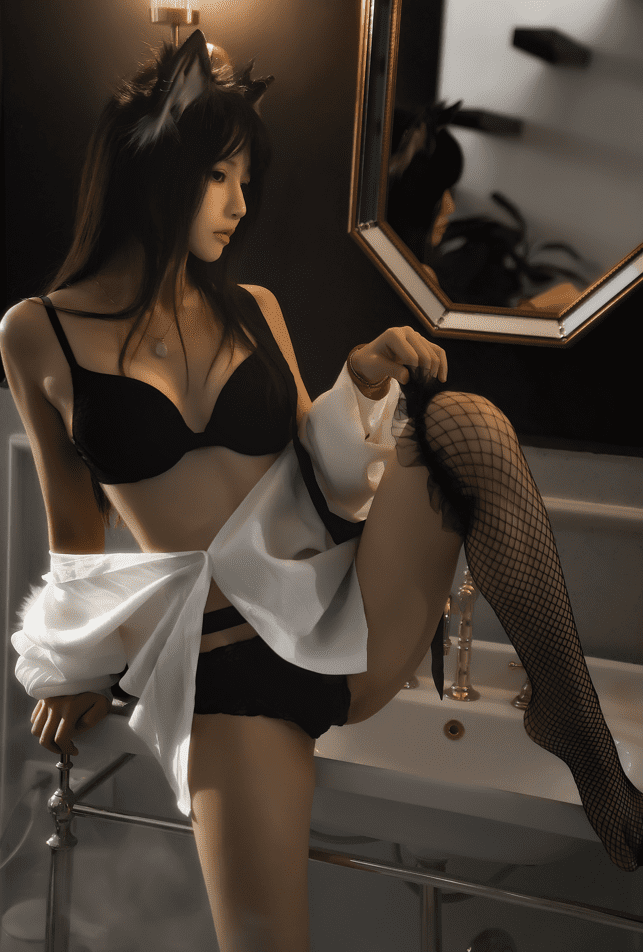 桜桃喵 – NO.123 狼来了02[43P-1.14GB]预览图 2