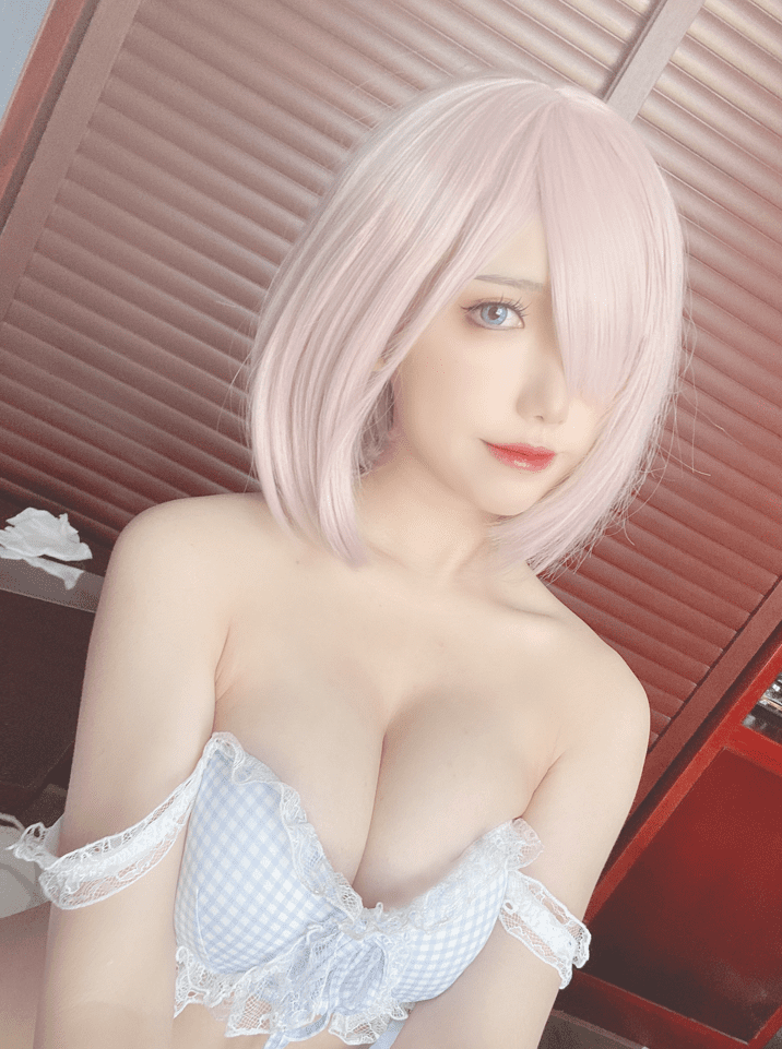 芋圆侑子 – NO.023 蓝格子小清新[22P-76MB]预览图 2