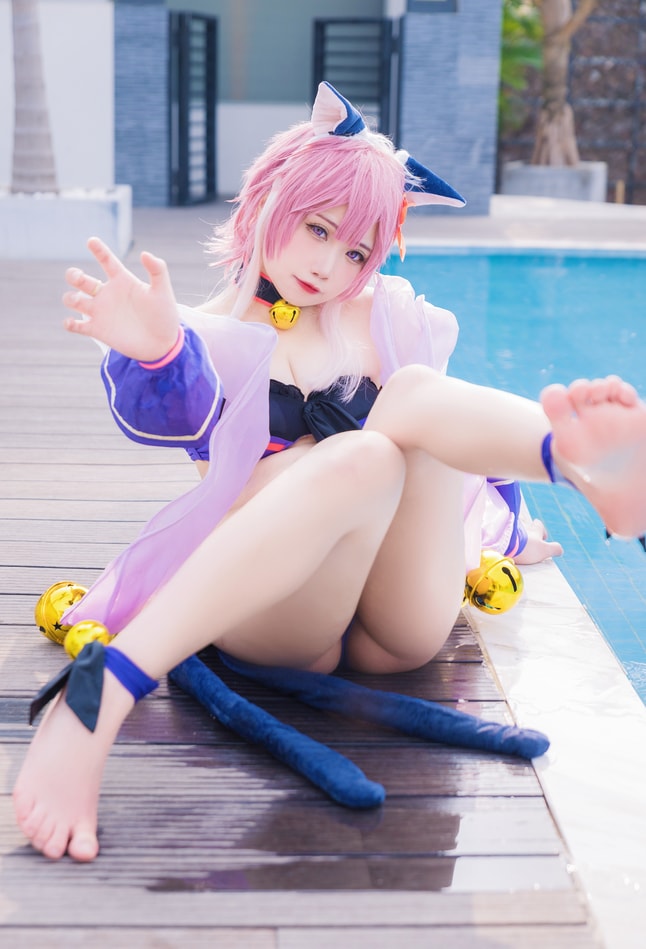 贞子蜜桃 – NO.14 九月舰长 宮坂珠希泳装[30P-388MB]预览图 2