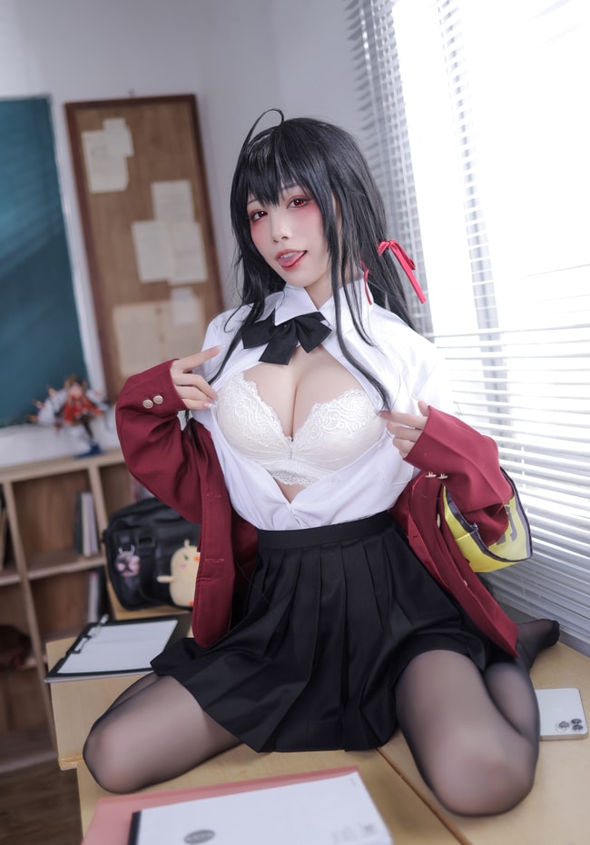 水淼aqua – NO.125 大凤JK[71P-87MB]预览图 2