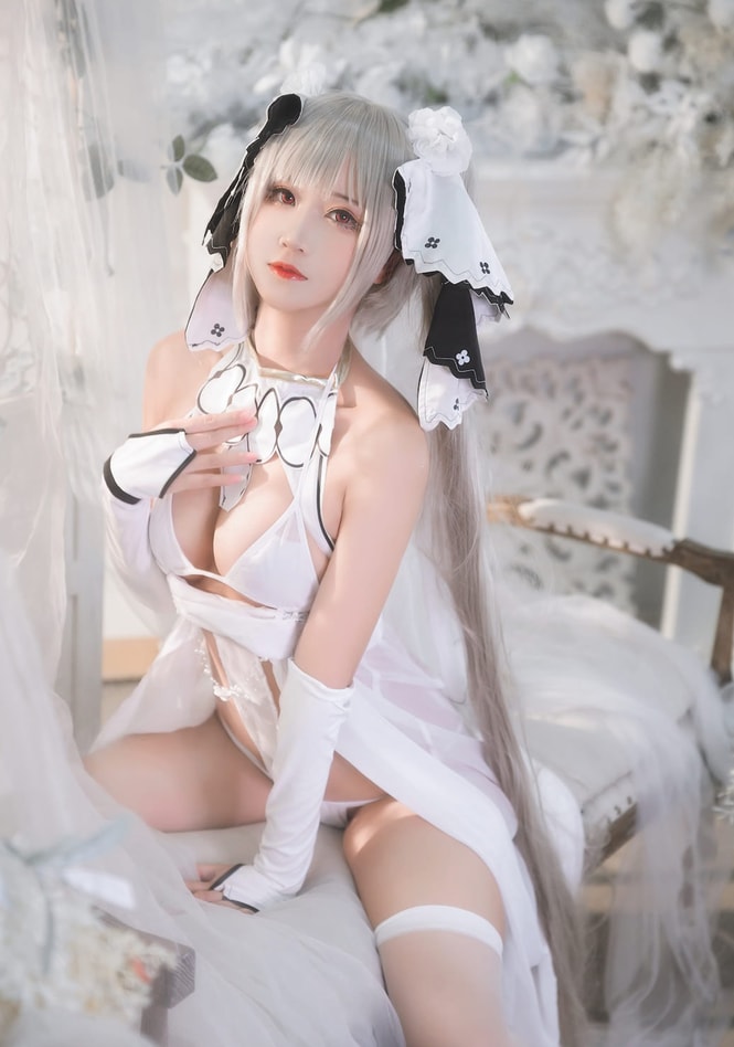 三度_69 – NO.074 可畏白纱[55P-199MB]预览图 3