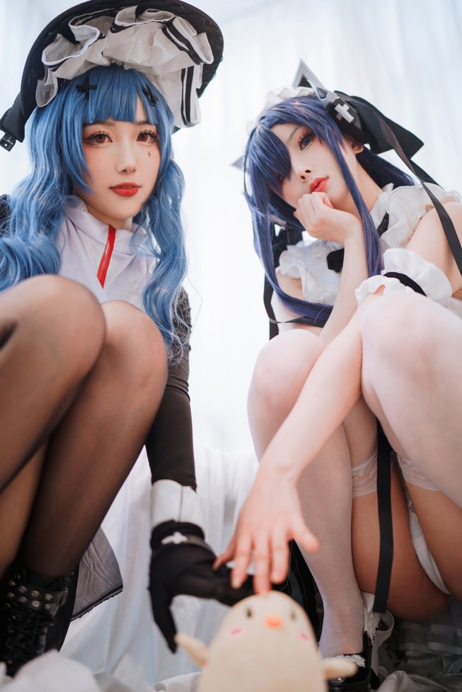 rioko凉凉子 – NO.103 奥古斯特 女仆装[40P2V-652MB]预览图 2