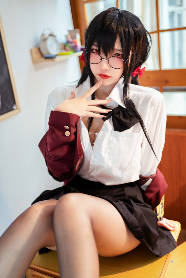 二佐 – NO.150 碧蓝大凤jk[21P-579MB]预览图 2