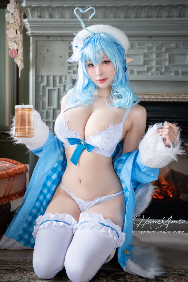 雨波_HaneAme – NO.236 Hololive_Lamy_菈米[45P-345MB]预览图 2