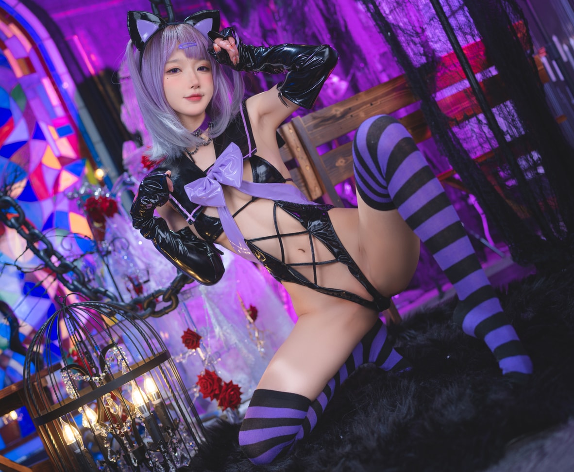 阿包也是兔娘 – NO.075 黑猫猫[45P-863MB]预览图 2