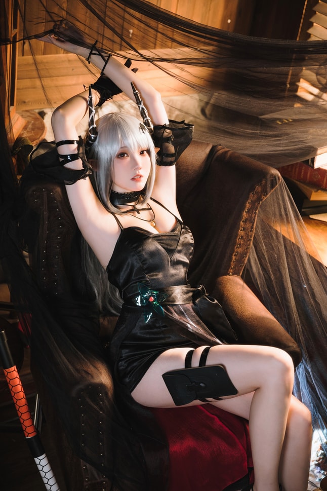 瓜希酱 – NO.76 明日方舟 泥岩音律联觉-零号特工 [25P-100MB]预览图 2