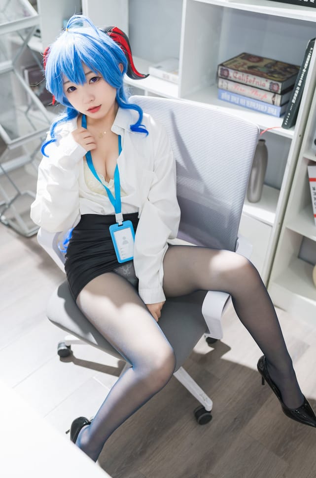 花铃 – NO.19 甘雨秘书ol [93P-574M]