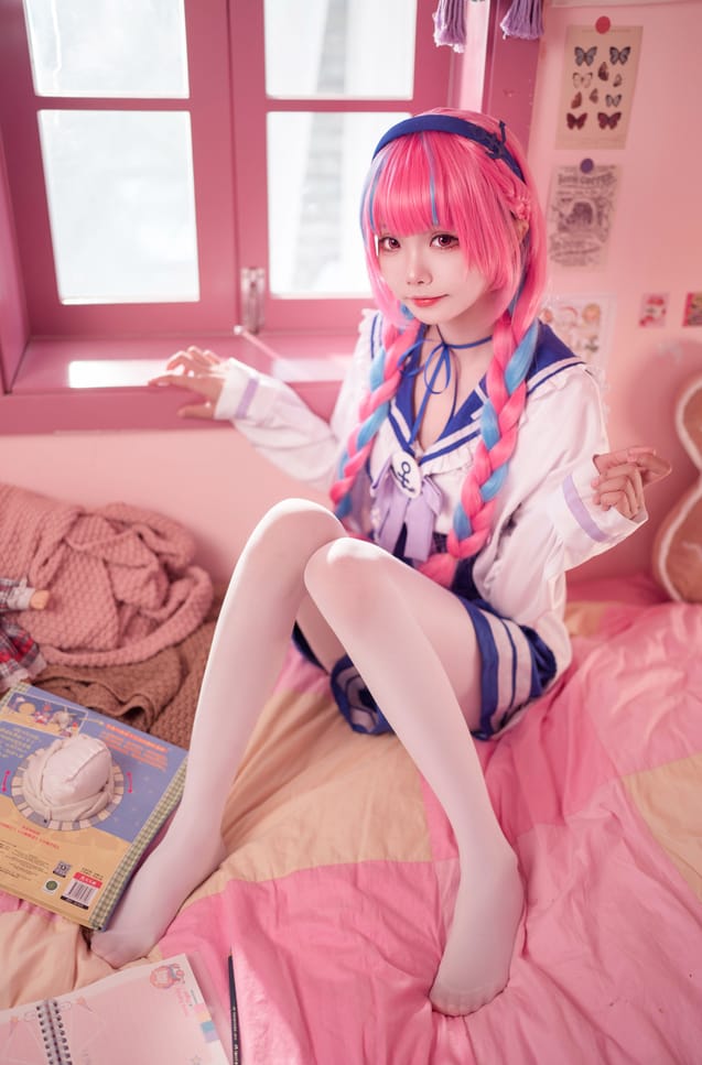 艾西aiwest – NO.02 湊阿库娅 私服 [55P-600M]预览图 2