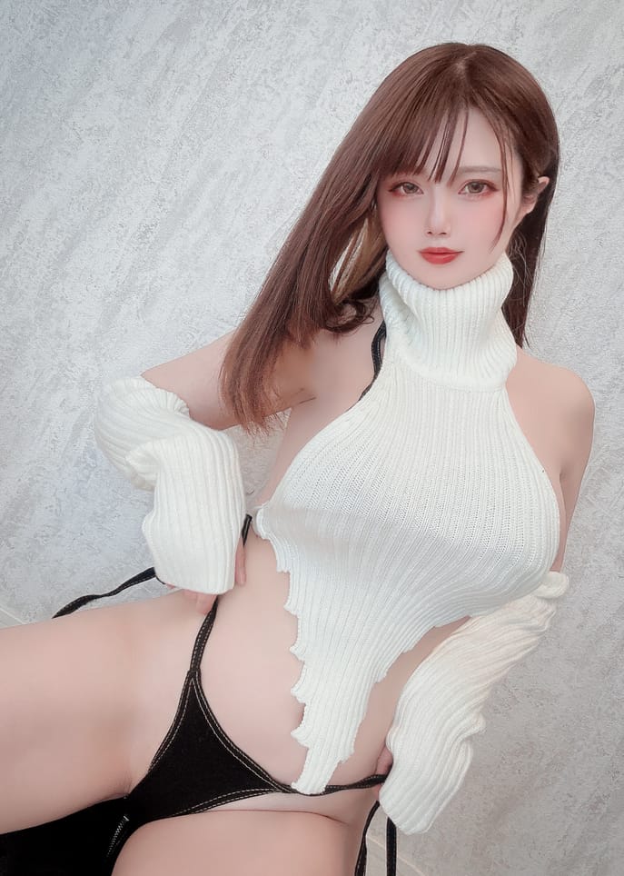 Uri – 白ニットちゃん [18P／79MB]预览图 2