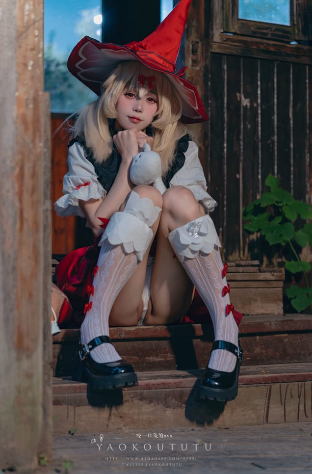 咬一口兔娘ovo – 琪花星烛·可莉 可莉炸鱼舞 [66P1V-1.38G]