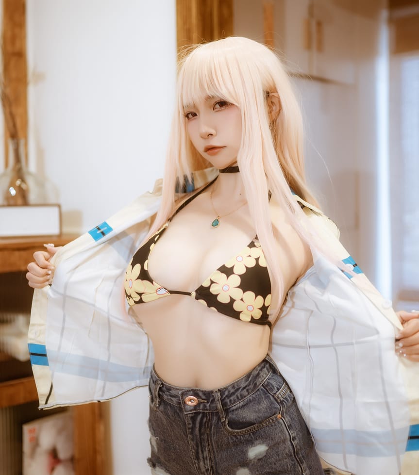 二佐Nisa – NO.187 海梦 日常泳装[39P-1.29G]预览图 2