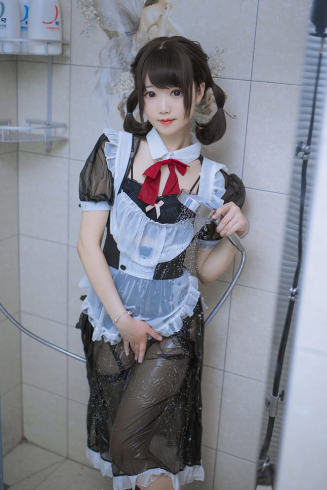 羽天shine – 黑色女仆[36P-133M]预览图 2