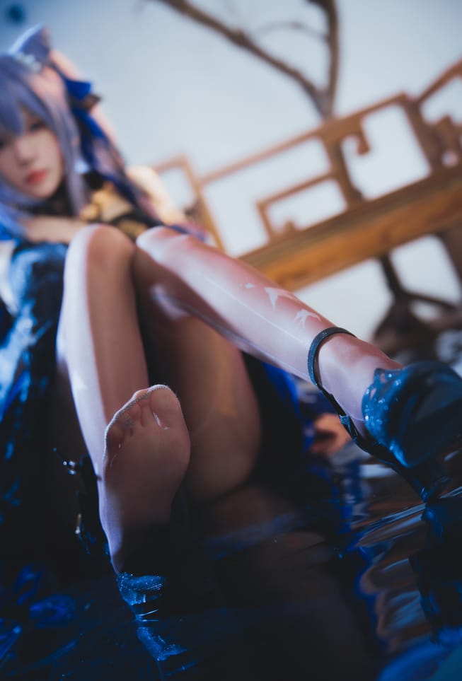 桜桃喵 – NO.165 刻晴[29P-417M]预览图 2