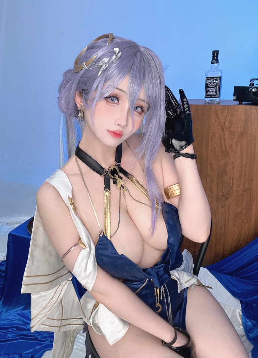 rioko凉凉子 NO.137 深空之眼 塞勒涅 [15P6V-164MB]