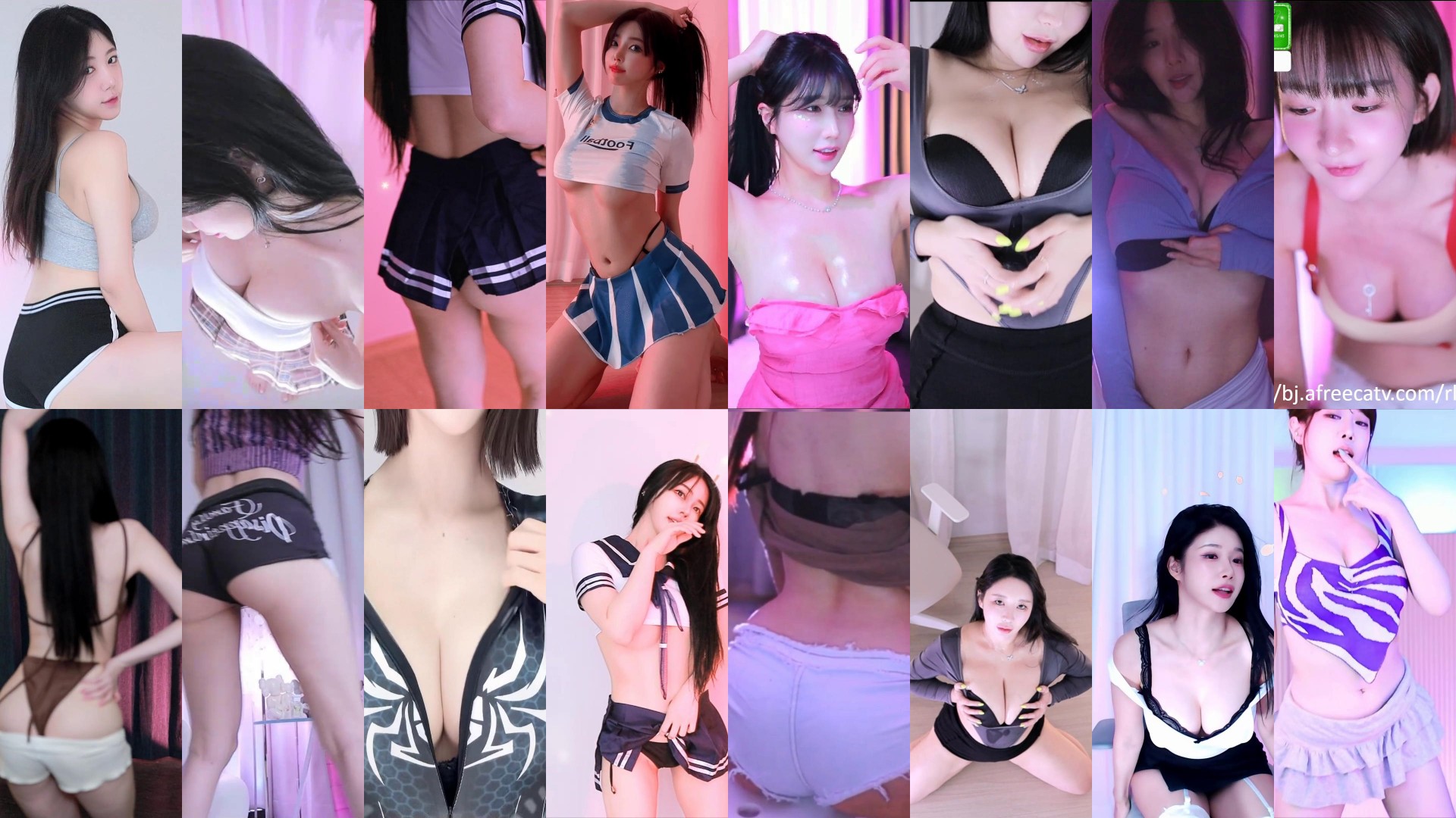 [主播]AfreecaTv韩国BJ 24年8月22日录制舞蹈合集