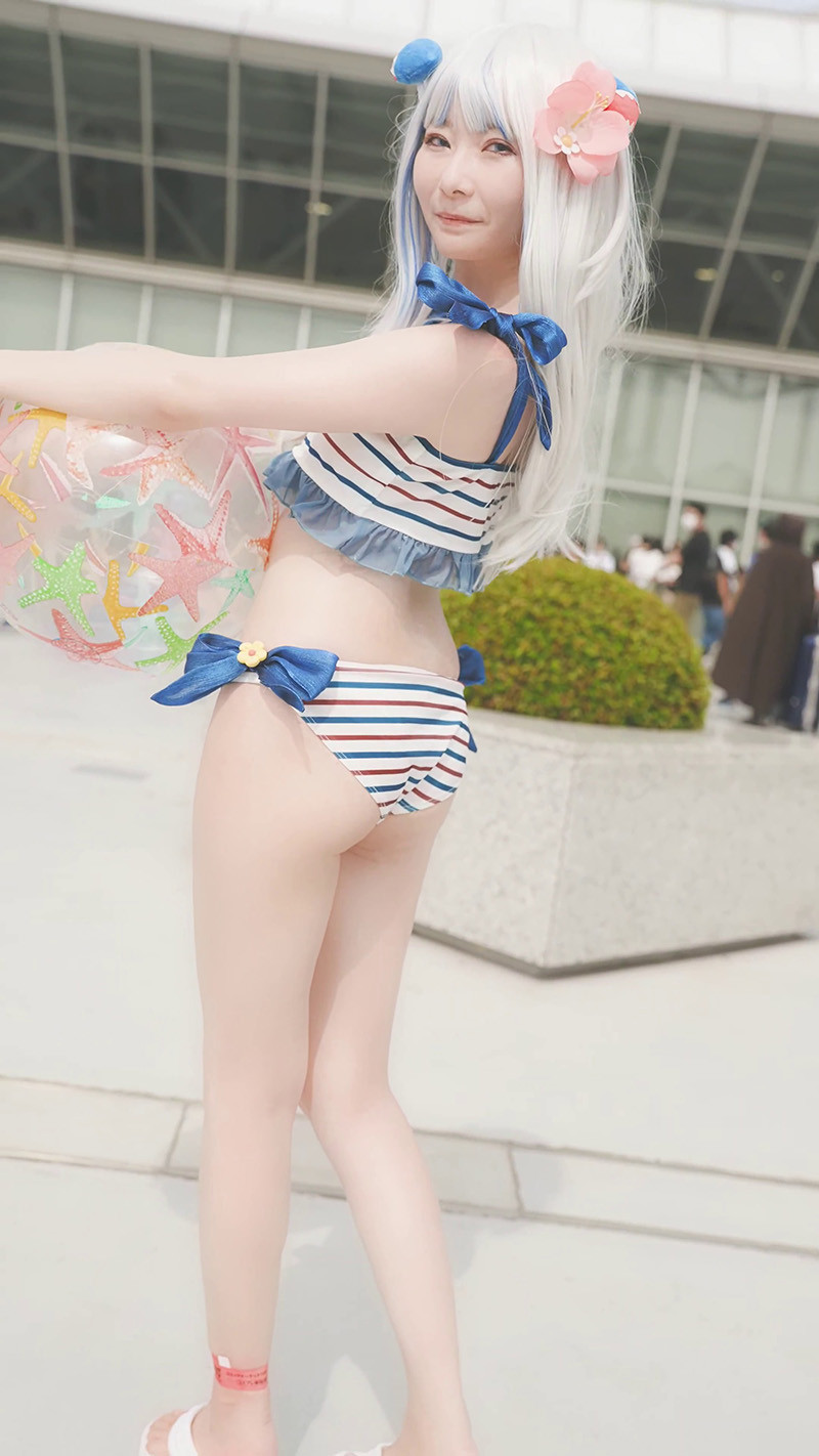 [展会]]垂直拍摄Cosplay峰会漫画Cosplayer Inari泳装预览图 2