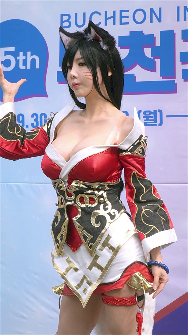 [展会]2022年富川国际漫画节宋珠儿SongJooA Cosplay LOL九尾妖狐预览图 2