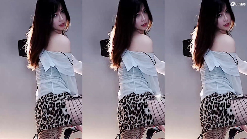 [主播]网易cc米妮Minne豹纹网袜性感热舞预览图 2