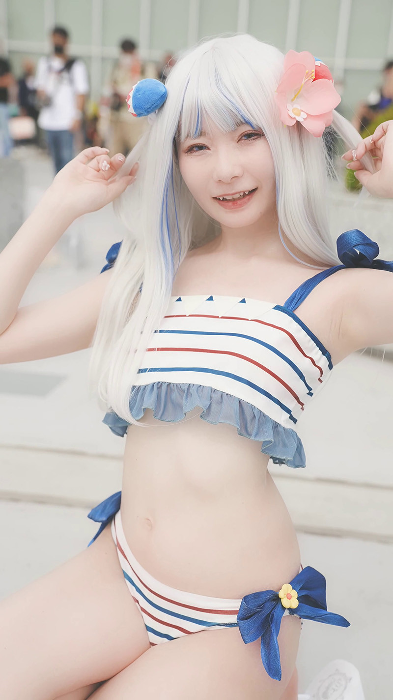[展会]]垂直拍摄Cosplay峰会漫画Cosplayer Inari泳装预览图 3