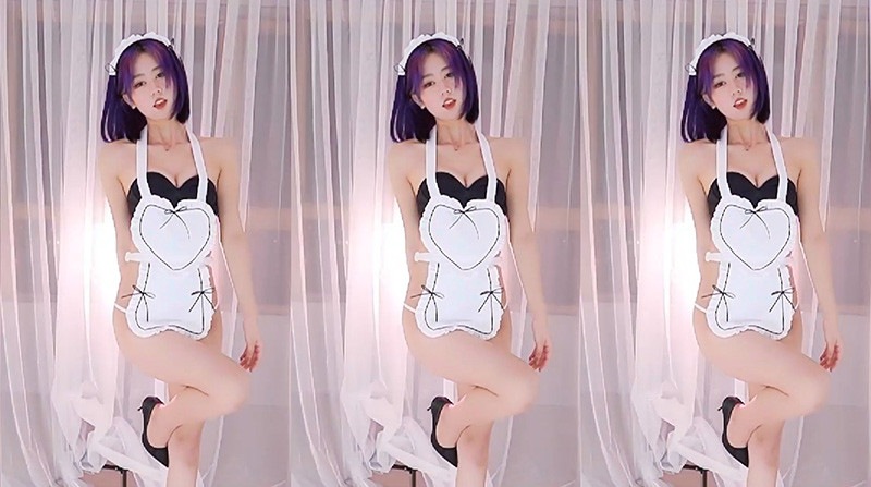 [主播]230408网易CC直播胡椒土豪定制女仆装热舞预览图 2