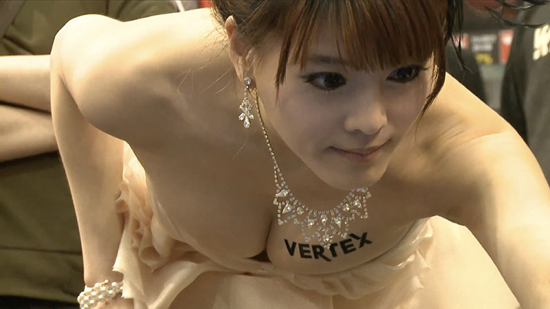 [展会]韩国女星桌球赛俯身诱惑