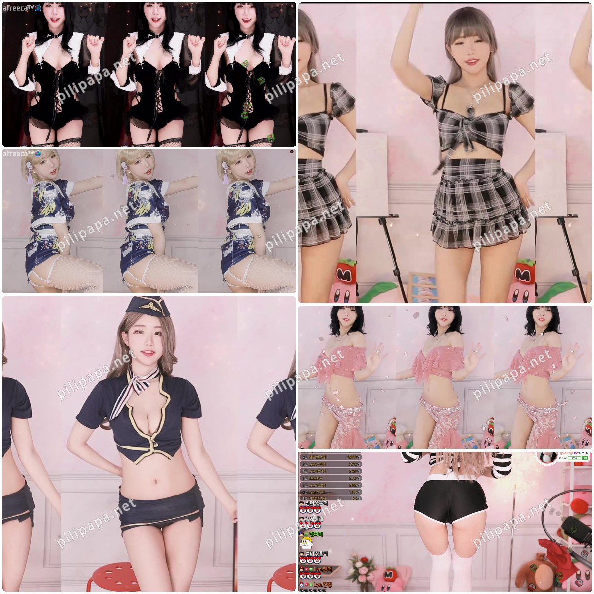 [主播]韩国BJ艾迪林21年6-9月精选舞蹈合集一[65v/8.3G]预览图 3