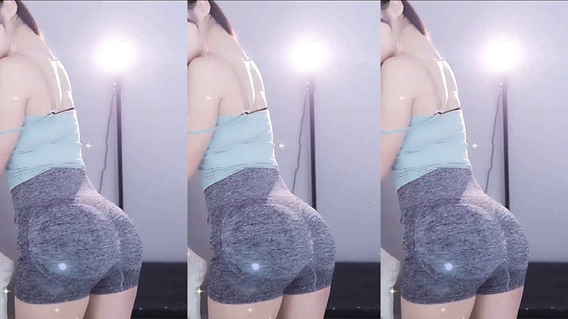 [主播]网易cc不知名主播紧身裤抖胸热舞预览图 3