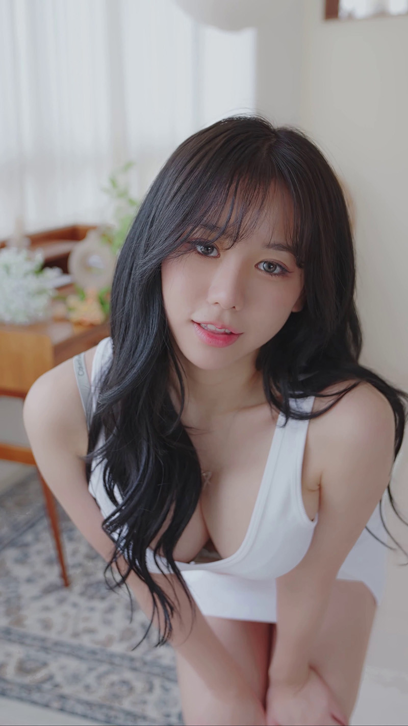 [写真]lookbook竖版拍摄白色裙装可爱内衣换装预览图 4