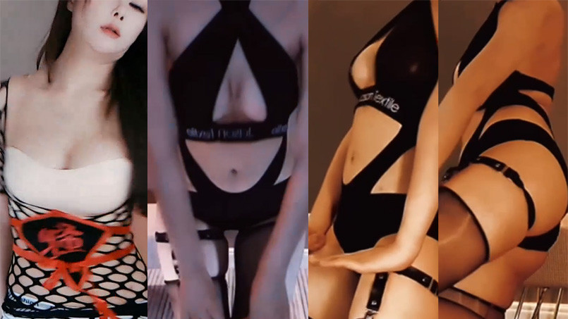 [主播]斗鱼直播艺瑟妃超火群热舞情趣3V 7分07