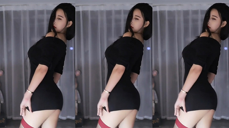 [主播]虎牙主播MH丶曼婉黑丝低胸包臀裙闪现热舞