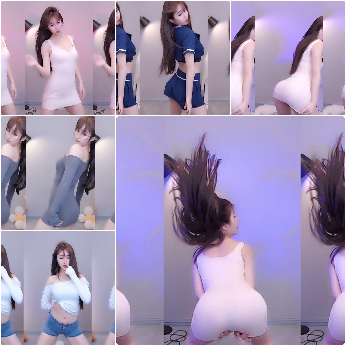 [合集]虎牙主播Miu林潇潇舞蹈合集[130v/15G]预览图 2