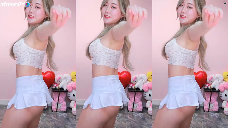 [主播]韩国BJ 夏娃(이브면다야)迷你裙性感热舞预览图 3