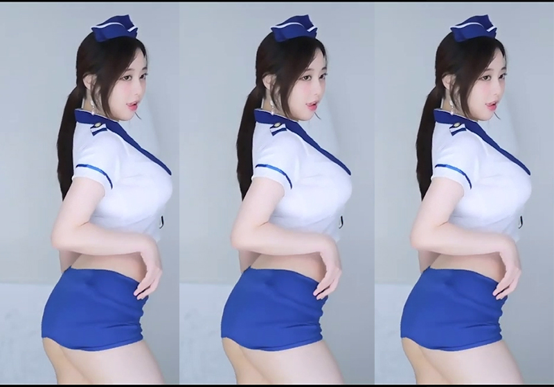 [主播]韩国AfreecaTv女主播摩托摇抖臀热舞预览图 2