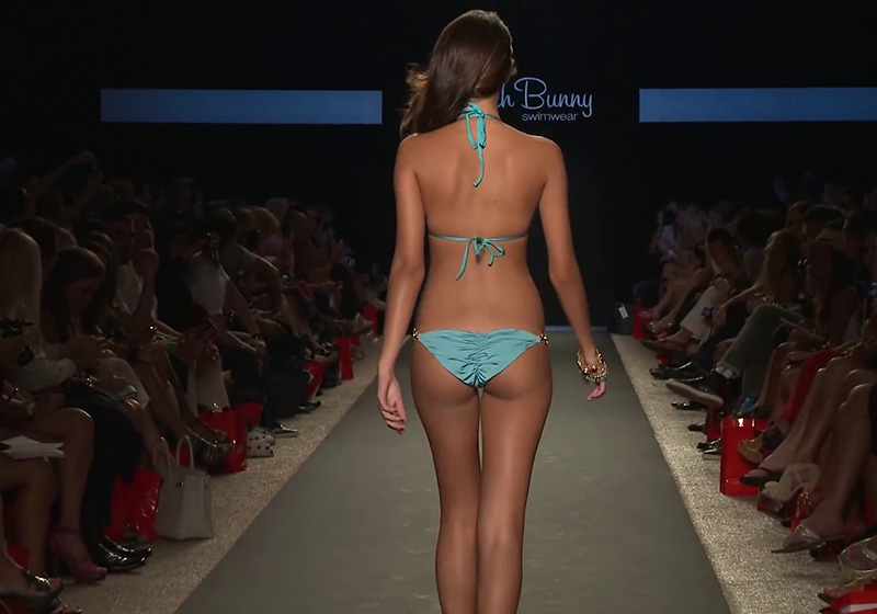 [展会]模特Beach bunny沙滩泳装时装秀预览图 2