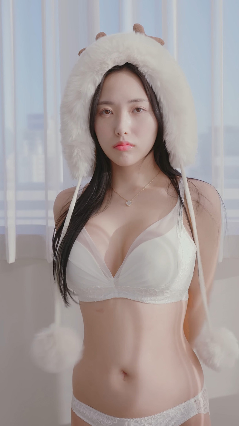 [写真]Lookbook时装秀模特妍花yeonhwa白色圣诞男心狙击内衣预览图 4