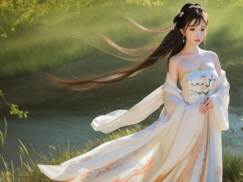 [AI画图]Stable Diffusion古风性感美女壁纸[10P/67M]预览图 3