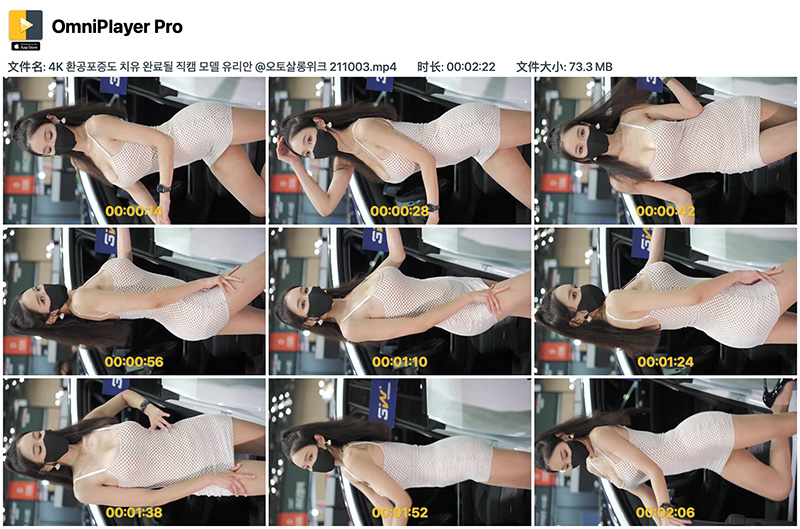 [展会]韩国汽车沙龙模特Yurian深V事业线预览图 4